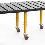 BUILDPRO MAX Slotted Welding Table 6.5' x 4' (Standard) w/Adjustable Legs & Casters Part#TMRC57846