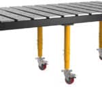 BUILDPRO MAX Slotted Welding Table 8' x 4' (Standard) w/Adjustable Legs & Casters Part#TMRC59446